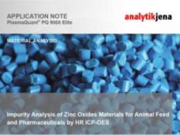 고분해능 HR-ICP-OES를 이용한 산화아연(ZnO) 분석 기사 이미지